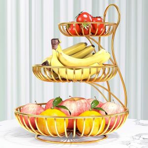 Luxury Style Fruit and Snack Storage Tray