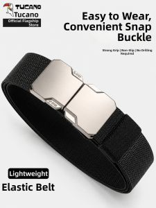TUCANO | Elastic Mens Casual Outdoor Webbing Buckle Canvas Belt