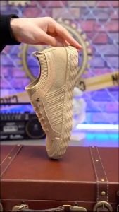 Fashion Classic Slip-On Sneakers Mens Korean Black Mesh Casual Shoes Lace Up Rubber Skateboard Shoes