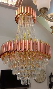 lampu kristal lampu hias langit langit lampu dekorasi langit-langit rumah lampu meajid