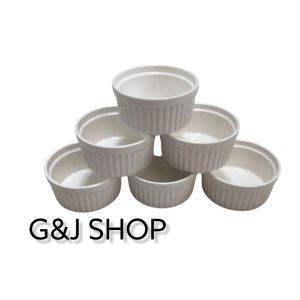 CERAMIC RAMIKEN / MICROWAVEABLE 3.5 INCHES