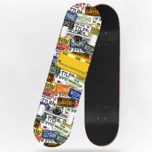 Skateboard Fullset Dewasa Maple Printing Profesional 8.0 Original Skateboard
