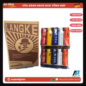 [ Combo 25 Cái ] Bật Lửa Khò Tia Xanh TT03 - in Tem Xe - Vỏ Nhôm