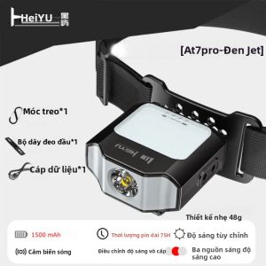 Đèn Pha LEM COB 800lm Có Thể Sạc Lại USB Siêu Nhẹ Với Cảm Biến Chuyển Động Mũ Đèn LED Đèn Pha Để Câu Cá Cắm Trại 180 °   Góc Chùm Tia