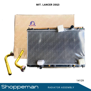 14129 MITSUBISHI LANCER 2003 RADIATOR ASSEMBLY A/T 400x688x26mm PA26 1ROW