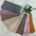 Tudung Bawal Airis Premium Full Sekeliling. 