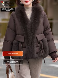 TUCANO | Warm Large Collar Cotton Coat