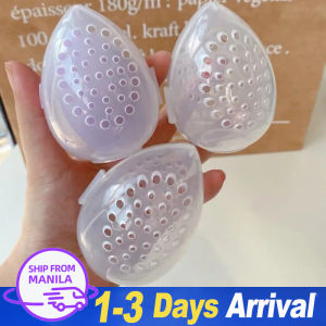 🔥Fast Shipping🔥Breathable Beauty Sponge Storage Case Makeup Puff Holder Empty Cosmetic Beauty Egg Container Rack Transparent Puffs Drying Box