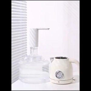 Portable Foldable Water Dispenser (USB Rechargeable) - Automatic Electric Pump for 5 Gallon Bottle at Home Office & Outdoors
