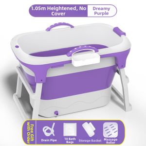 Foldable Deep Bathtub For Two