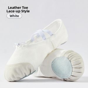BAQILING | Dance Soft-sole Shoes Pink and Flesh-color for Girls Ballet and Chinese Dance