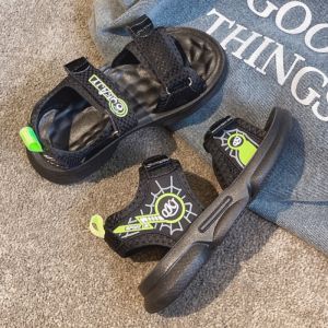 รองเท้าแตะผู้หญิง สไตล์เกาหลี รองเท้าแตะชายหาด รองเท้าเด็ก ฤดูร้อน รองเท้ากีฬา รองเท้าลำลอง พื้นรองเท้า PVC สำหรับเด็กและเยาวชน