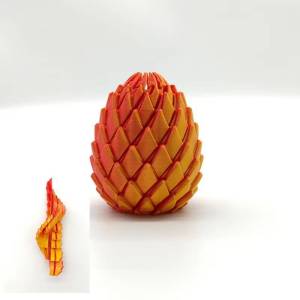 Trứng Rồng 3D Xoắn Ốc Đồ Chơi Giảm Stress Bỏ Túi Vật Trang Trí Bàn Làm Việc Giảm Lo Âu Đồ Trang Trí Nhà Cửa Cho Mọi Lứa Tuổi