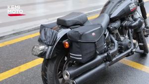 Motorcycle Saddle Bags 28L Throw Over Saddlebags Panniers Bag for Softail Sportster Dyna Cruiser Rebel Vulcan V-star Shadow Bag