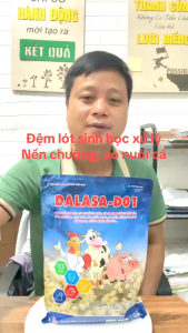 Daeyong Dalasa D01(1 kg) Men khử mùi hôi chuồng trại giup chuồng trại sạch sẽ giảm mâm bênh dùng cho thú cảnh vật nuôi dùng trong Thú Y