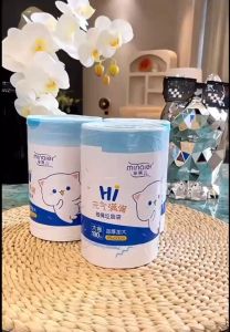 Mr.Ing Drawstring Plastic Trash bag 100pcs thick garbage bag