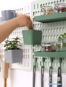 Pegboard Peg Board Organizer Wall Hanging Board Shelf Pegboard Accessories