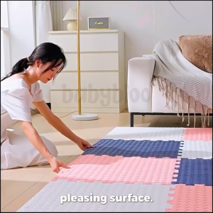 BabyBloo Baby Playmat 30x30x2.5CM EVA EXTRA Thick Foam Play Mat Puzzle Carpet Mat Puzzle Floor Carpet Karpet Bayi Tikar