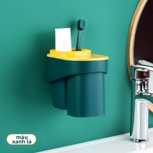 NASHENGHUO | Kệ Đựng Đồ Chải Răng Treo Tường Không Cần Khoan