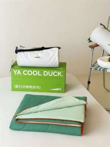 Cool Duck Summer Cooling Silk Quilt Washable Air Conditioner Single Double Bed 150*200*230 Comforter Lightweight Breathable