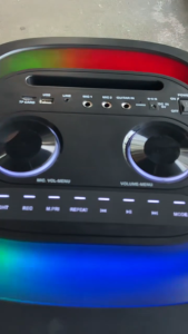 ลำโพงบลูทูธ แถมไมค์ลอย/รีโมท GD-9006 ดอก10นิ้ว ลำโพงเบสแน่น รองรับAUX TF USB เสียบกีต้า+ไมค์เพิ่มได้2ตัว มีล้อลาก ลำโพงพร้อมไมค์ร้องเพลง