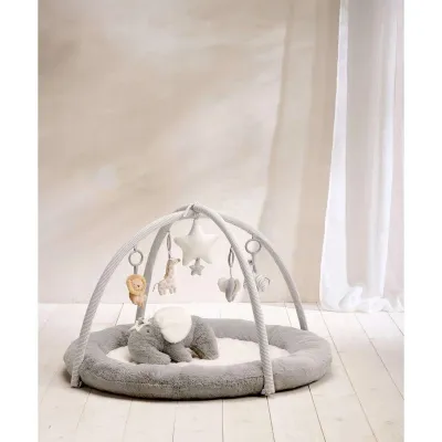 Mamas & Papas Welcome to the World Elephant Playmat - Grey