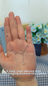 Moonrix S925 Sterling Silver Estelle Star Necklace