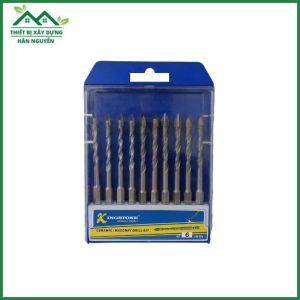 Mũi khoan đa năng 6mm 4 cạnh Kingstone chuyên dùng khoan tường gỗ gạch