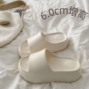 Thick Bottom Sandals Womens Summer Outdoor Beach Anti-slip Casual Indoor Home Soft Bottom Slip-On Shoes EVA Material