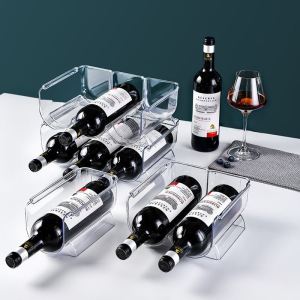 ZHENG FU | Stackable Transparent Acrylic Beverage Organizer
