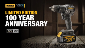 DEWALT 20V XR 100 YEARS BL COMBI DRILL DCD100M1T-GB (LIMITED EDITION)