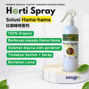 Racun Hama Merah Spray 500ml Solusi Hama-hama Organik Siap Sembur Racun Serangga Organik Neugro Horti Spray Spider Mites Solution 红蜘蛛 /螨类喷雾剂500ml