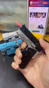 HCM Bật Lửa Khè Xài Gas Cà Rốt Con Quay 2in 1 (Chọn Màu)