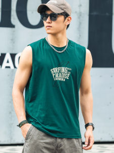P-56 | Retro Cotton Sleeveless T-Shirt for Men