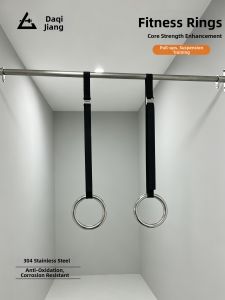 DAQIJIAN | Adults and Kids Gymnastics Ring Pull Up Fitness Equipment