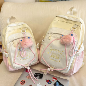 Mini Backpack Sweet School Style Dual Shoulder Bag for Girls Spring Outing Letter Pattern New Style Childrens Travel Bag