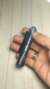 Đèn pin mini Pokelit AA Titanium độ sáng 500 lumen tầm chiếu xa 80m không cổng sạc