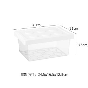 Toy Assembly Storage Box Childrens Building Block Organizer Box Snack Magnetic Sheet Storage Container Plastic Material Japanese Style