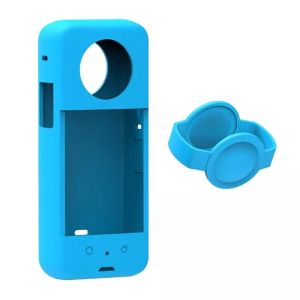 PULUZ ซิลิโคน Insta360 ONE X3 Body Silicone Cover For Insta360 X3 Protective Accessories ซิลิโคนกันกระแทก สำหรับ X3