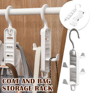 Multi-Layer Hanger Hooks for Wardrobe, Clothes, Scarf, Bag, Hat, Organizer, Hanging Rack, Closet Hanger, Home Space Saving Storage Hooks