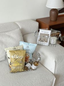 Latticed Ins Styled Storage Basket