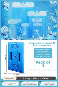LVXINGJI | Refreezable Cooling Ice Plate for Commercial Use