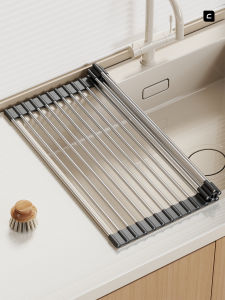 evesigar | Foldable Dish Drying Rack Kitchen Organizing Rack