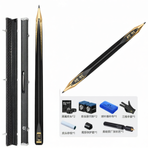 OMIN | Snooker Billiard Cue with Slim Tip Classical Style