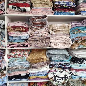 Kain ORI RM Sisaan Pabrik / Kain Jablak / Bahan Kain Jatuh