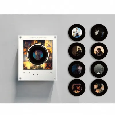 Rotating NFC Sound-Playing Magnetic Refrigerator Magnet Gift
