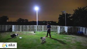 【Cheap and Efficient】Solar Street Lights Outdoor Dusk to Dawn Solar Parking Lot Lights with 3 Modes Motion Sensor Remote Control Commercial Solar Lights for Outside Yard Garage Barn Driveway