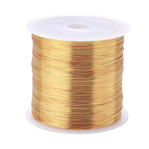 15-100m/Roll Gold Silver Color Copper Wire for Jewelry Making DIY Bracelet Necklace DIY Colorfast Beading Wire Cord String