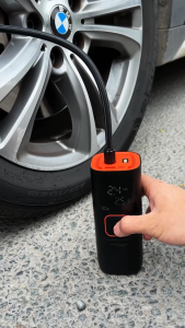 Vyvylabs AP02 Tire Inflator Pump ปั๊มเครื่องสูบยางเครื่องอัดอากาศแบบพกพาไฟฟ้าไร้สายสูบคู่7500mAh สำหรับสูบลมยางรถจักรยานยนต์จักรยาน