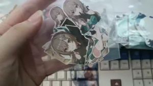 Honkai Star Rail - Set 10/15 Sticker Qingque game Honkai Star Rail hình dán trang trí điện thoại laptop siêu đẹp chống nước chống xước